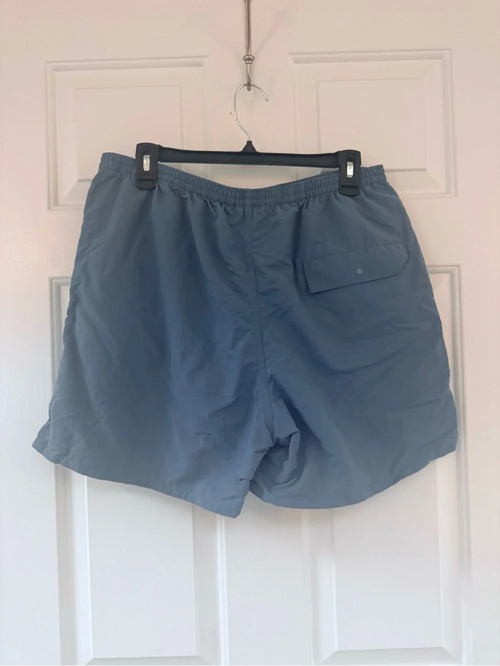 Like new Patagonia Slate Blue Casual Swim Shorts, Size L